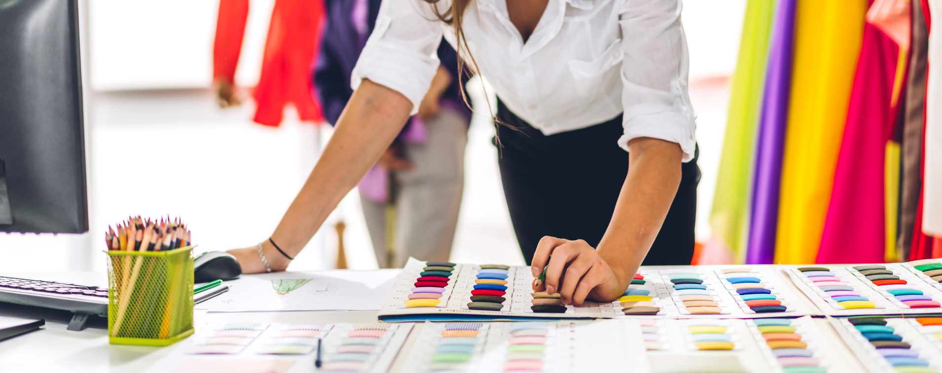 Controle de qualidade em produção têxtil